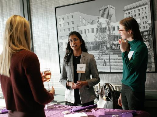 People speaking at WFUM event